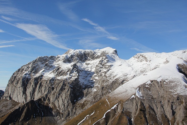 borne-frontière Cornettes de Bise frontière Valais VS France